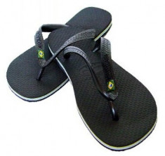 Papuci Flip Flop Havaianas Brasil Black (Hav4000032090W) foto