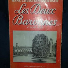 Hans Christian Andersen LES DEUX BARONNES Les Editeurs Francais Reunis 1956