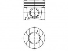 Piston STD motor 2,0 D-4D Toyota foto