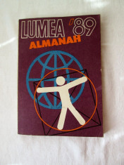 Almanah comunist Lumea 1989 foto