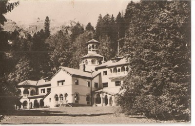 CPI (B4184) SINAIA. CASA DE CREATIE &amp;quot;FOISORUL&amp;quot;, EDITURA COMBINATUL POLIGRAFIC CASA SCANTEII, CIRCULATA, 1958, RPR, STAMPILE, TIMBRU foto