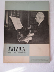 Revista Muzica 1960, nr. 11, reviste culturale vechi foto