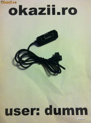 Adaptor original HANDSFREE LG KU990I VIE , 501, 502 Negru (179) foto