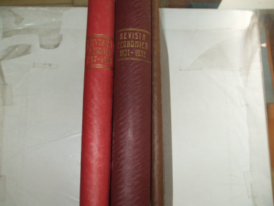 Revista economica 3 volume 1931 - 1932, 1937 - 1938, 1943 Sibiu 033 foto
