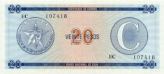 CUBA 20 PESOS P-FX23 / UNC - NECIRCULATA foto