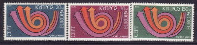 Cipru 1973 - cat.nr.381-3 neuzat,perfecta stare foto