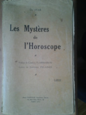 Ely Star - Les Mysteres de l&amp;#039;Horoscope Misterele Horoscopului zodiac horoscop tarot predictie divinatie esoteric astrologie arcane 22 ilustratii RARA foto