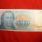 Bancnota 5000 Dinari 1994 Yugoslavia ,cal.F.Buna