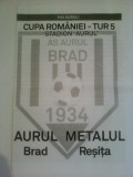 Aurul Brad-Metalul Resita (2013-Cupa Romaniei)