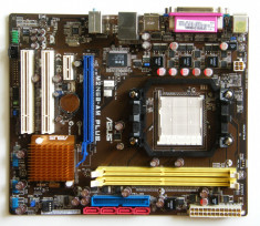 Vand kit dualcore placa de baza Asus M2N68-AM PLUS socket AM2, AM2+, AM3, tablita I/O plus procesor AMD Athlon 64x2 4400+ socket AM2 foto