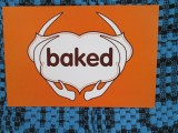 Carte postala BAKED - necirculata, noua, originala din BROOKLYN, NEW YORK, SUA!!!, America de Nord