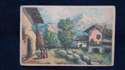 Vedere reproducere arta/tablou - Ugolini - Vedere Cecami n738 foto