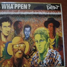 the beat wha'ppen? 1981 disc vinyl lp muzica new wave ska reggae synth pop VG+