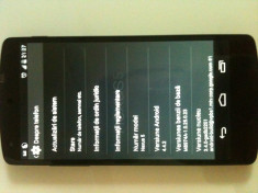 Vand LG Google Nexus5, 16gb, Negru, 4G, CA NOU !. Schimb cu iPhone 5s (+un iPhone 3gs si 50lei din partea mea pe langa LG) foto