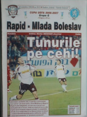 Rapid Bucuresti-Mlada Boleslav (23 noiembrie 2006) foto