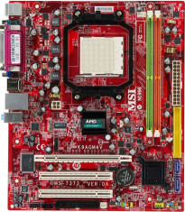 Vand kit dualcore placa de baza MSI K9AGM4-L socket AM2,AM2+, tablita I/O, plus procesor AMD Athlon 64x2 4000+ socket AM2 foto