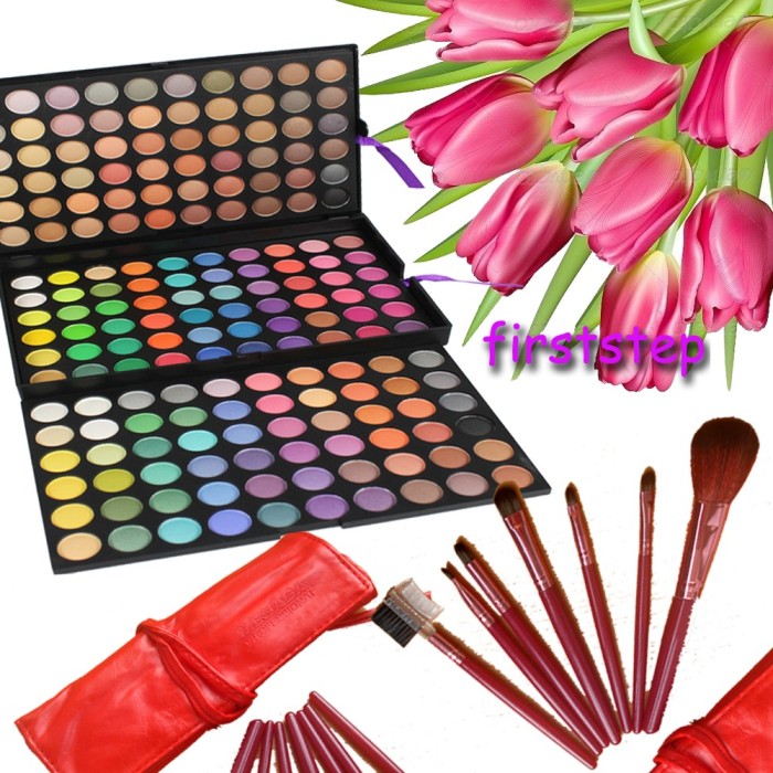 Trusa machiaj paleta farduri profesionala Fraulein 180 culori set 7 pensule Megaga Rosii par natural Cadou Ambalaj Trusa machiaj paleta farduri profesionala Fraulein 180 culori set 7 pensule Megaga Rosii par natural Cadou Ambalaj