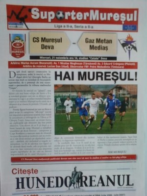 Muresul Deva-Gaz Metan Medias (21 noiembrie) foto