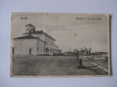 CARTE POSTALA CENZURATA CU BRAILA DIN 1943 foto