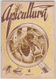 revista APICULTURA nr.4, 1955 (stuparit,albinelor,stuparului,albinarit)