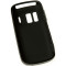 Husa toc de protectie silicon TPU Poliuretan termorezistent cu gel silicon gell Nokia 808 PureView neagra / negru / black