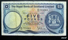 Scotia 5 Pounds 1972 P337 foto