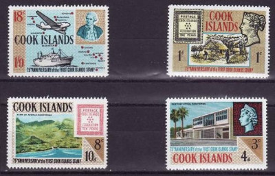 Insulele Cook 1967 - cat.nr.148-51 neuzat,perfecta stare foto