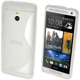 Husa HTC One Mini M4 + stylus, Transparent, Gel TPU