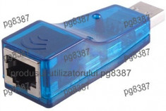 Placa de retea pe USB, inlocuitor de placa de retea - 114175 foto