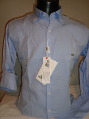 CAMASA /CAMASI LACOSTE BUMBAC 100% slim fit MODEL NOU doar masura S foto