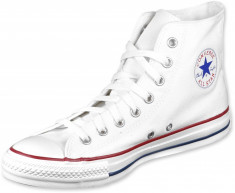 TENESI BASCHETI CONVERSE ALL STAR ALB DAMA COPII ! CEL MAI BUN PRET ! CALITATE GARANTATA ! 36 37 38 39 40 foto