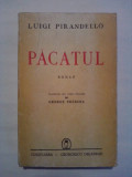 Pacatul - Luigi Pirandello ( autograful editorului Georgescu Delafras) R8P1S