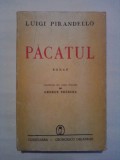 Pacatul - Luigi Pirandello ( autograful editorului Georgescu Delafras) R8P1S