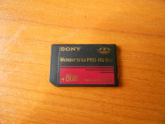 Card SONY STICK PRO-HG DUO 8GB. foto