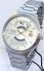 CEAS ORIENT AUTOMATIC MULTI-YEAR CALENDAR - 50 m - ABSOLUT NOU IN CUTIA ORIGINALA + SIGILIILE INTACTE ! foto