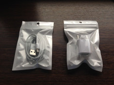 Incarcator casa + Cablu de date iPhone 5/5S/5C iPad Mini Air Retina foto