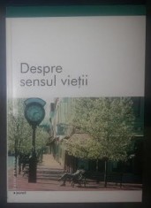 DESPRE SENSUL VIETII antologie de texte din filosofi contemporani Ed. Punct 2002 foto