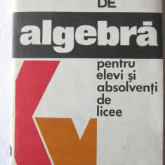 FISE DE ALGEBRA PENTRU ELEVI SI ABSOLVENTI DE LICEE- Chircoiasu, Iasinschi, 1976