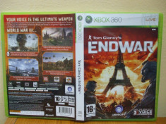 Tom Clancy&amp;#039;s End War (Xbox 360) (ALVio) + alte jocuri xbox ( VAND / SCHIMB ) foto