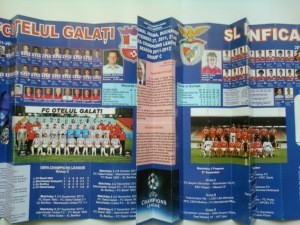 Otelul Galati-Benfica Lisabona (27 septembrie 2011) foto