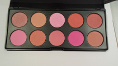 Trusa Make-up MAC Profesionala 10 culori Blush + CADOU RIMEL foto