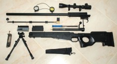 Pusca Airsoft Sniper ASG AW 308 (clona L96) Full Upgrade! foto