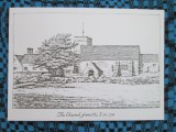 Carte postala BISERICA din ANGLIA (THE SELBORNE CHURCH - necirculata, noua, originala din ANGLIA!!!