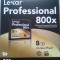 Card CF Lexar Professional 800x 8GB, 120 MB/s CompactFlash, noi, sigilate