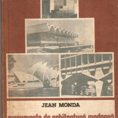 Jean Monda-Monumente de arhitectura moderna