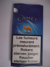 tabak CAMEL ALBASTRU / SIGILAT / TIMBRU foto