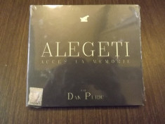 ALEGETI - ACCES LA MEMORIE - DAN PURIC - NOU, SIGILAT foto