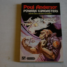 Povara cunoasterii - ziua cand a inceput schimbarea - Poul Anderson - Editura Nemira - 1994