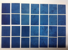 Celule fotovoltaice poli 0.5V 0,3W 78x28 mm foto