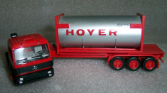 Herpa Mercedes bulkcontainer HOYER 20&amp;quot; 1:87 foto